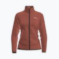 Moteriškas žygio džemperis Salewa Puez Warm Full Zip etruscan red