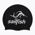 Sailfish SILIKONINĖ KEPURĖ plaukimo kepurė juoda