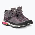 Moteriški trekingo batai Meindl Top Trail Lady Mid GTX grey/magenta 4