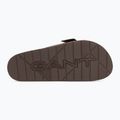 Moteriškos šlepetės GANT Mardale dark brown 4