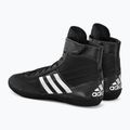 adidas Combat Speed.5 vyrų imtynių bateliai juodi BA8007 3