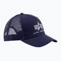 Vyriška kepuraitė su snapeliu Alpha Industries Basic Trucker rep.blue