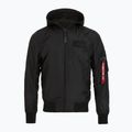 Vyriška striukė Alpha Industries MA-1 TT Two Tone Hood black/black 3