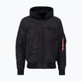 Vyriška striukė Alpha Industries MA-1 TT Two Tone Hood black/black 3