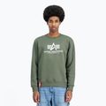 Vyriškas džemperis Alpha Industries Basic dark olive