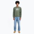 Vyriškas džemperis Alpha Industries Basic dark olive 2