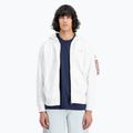 Vyriškas džemperis Alpha Industries Back Print Zip white