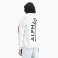 Vyriškas džemperis Alpha Industries Back Print Zip white 5
