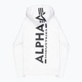 Vyriškas džemperis Alpha Industries Back Print Zip white 9