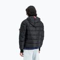 Vyriška striukė Alpha Industries Hooded Puffer Faux Down black 4