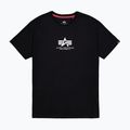 Vyriški marškinėliai Alpha Industries Basic Mid Logo black 7