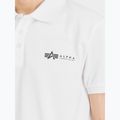 Alpha Industries Basic Basic Polo Small Logo marškinėliai balta 5