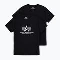 Vyriški marškinėliai Alpha Industries Basic T (2 vnt.) black 7
