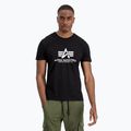 Vyriški marškinėliai Alpha Industries Basic T 2 vnt. black/white 2