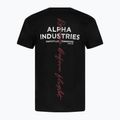 Vyriški marškinėliai Alpha Industries Signature BP T black 2