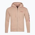 Vyriškas džemperis Alpha Industries Back Print Zip dusty coral