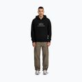 Vyriškas džemperis Alpha Industries Basic Hoodie TPU black/chrome 2