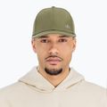 Vyriška kepuraitė su snapeliu Alpha Industries Metal Label dark olive 3