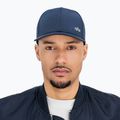 Vyriška kepuraitė su snapeliu Alpha Industries Metal Label rep blue/chrome 3