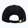 Vyriška kepuraitė su snapeliu Alpha Industries Metal Label black/shiny gold 2