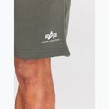 Vyriški šortai Alpha Industries Basic Small Logo II dark olive 6
