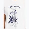 Vyriški marškinėliai Alpha Industries Hawaii white 5