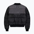 Vyriška šilta striukė Alpha Industries MA-1 Logo Puffer Bomber black 8