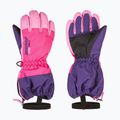 Vaikiškos slidininkų pirštinės ZIENER Levio As Minis dark purple