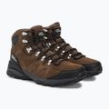 Jack Wolfskin Refugio Texapore Mid rudos/phantom spalvos vyriški trekingo batai 4