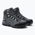 Jack Wolfskin vyriški trekingo batai Refugio Texapore Mid pilkai juodi 4049841 5