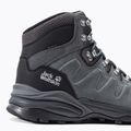 Jack Wolfskin vyriški trekingo batai Refugio Texapore Mid pilkai juodi 4049841 7