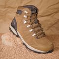 "Jack Wolfskin" moteriški trekingo batai Refugio Texapore Mid brown/apricot 17