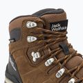 "Jack Wolfskin" moteriški trekingo batai Refugio Texapore Mid brown/apricot 9