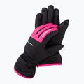 Reusch Alan vaikiškos slidinėjimo pirštinės juodos/rožinės spalvos 60/61/115