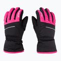 Reusch Alan vaikiškos slidinėjimo pirštinės juodos/rožinės spalvos 60/61/115 3