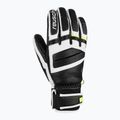 Slidinėjimo pirštinės Reusch Master Pro black/white/safety yellow 3