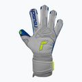Reusch Attrakt Freegel Gold Finger Support Vartininko pirštinės pilkos 5270130-6006 6