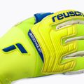 Reusch Attrakt Duo vartininko pirštinės geltonai mėlynos 5270055 3