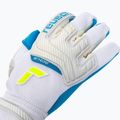 Reusch Attrakt Aqua mėlynos ir baltos spalvos vartininko pirštinės 5270439 3