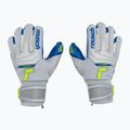 Reusch Attrakt Fusion Finger Support Guardian pilkos vaikiškos vartininko pirštinės 5272940 3