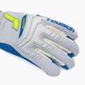 Reusch Attrakt Fusion Finger Support Guardian pilkos vaikiškos vartininko pirštinės 5272940 5