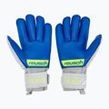 Reusch Attrakt Silver Roll Finger Junior vaikiškos vartininko pirštinės pilkos 5272217 2