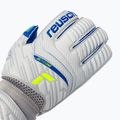 Reusch Attrakt Silver Roll Finger Junior vaikiškos vartininko pirštinės pilkos 5272217 3