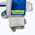 Reusch Attrakt Silver Roll Finger Junior vaikiškos vartininko pirštinės pilkos 5272217 4