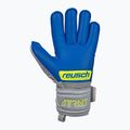 Reusch Attrakt Silver Roll Finger Junior vaikiškos vartininko pirštinės pilkos 5272217 8