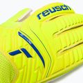 Reusch Attrakt Solid Junior vaikiškos vartininko pirštinės geltonos 5272515-2001 3