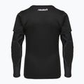 Vaikiški vartininko marškinėliai Reusch Goalkeeper Jersey Padded Junior black/silver 2