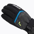 Slidinėjimo pirštinės Reusch Primus R-Tex XT black melange/safety yellow/brilliant blue 5