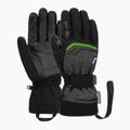 Slidinėjimo pirštinės Reusch Outset R-Tex XT black/black melange/neon green