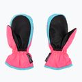 Reusch Ben Mitten vaikiškos slidinėjimo pirštinės knockout pink/bachelor button 2